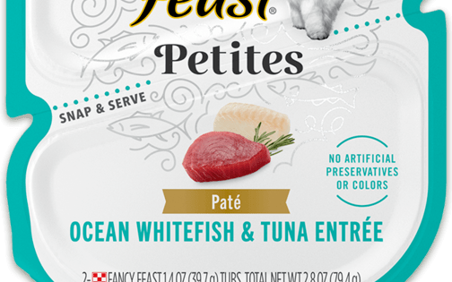Fancy Feast Petites Ocean Whitefish & Tuna Entrée Paté